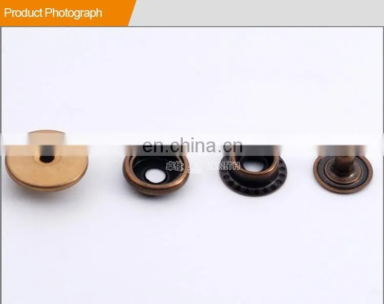 Customized Metal Brass Ring Snap Button BM10204