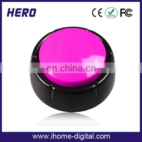 Innovative chinese products electronic music box/easy button recording toys