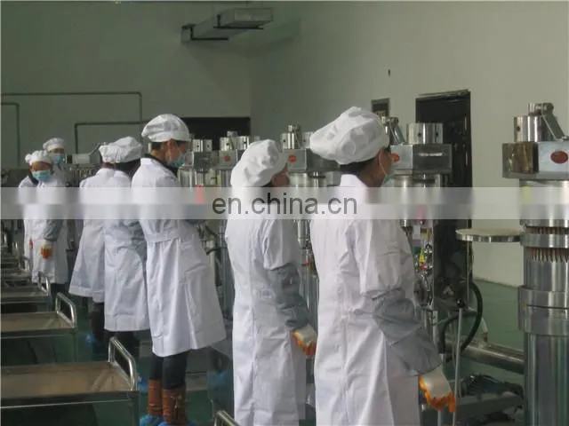 high efficiency hydraulic peanut oil press machine for small production