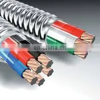 Flexible Aluminum Interlocked Armoured Cable MC Cable