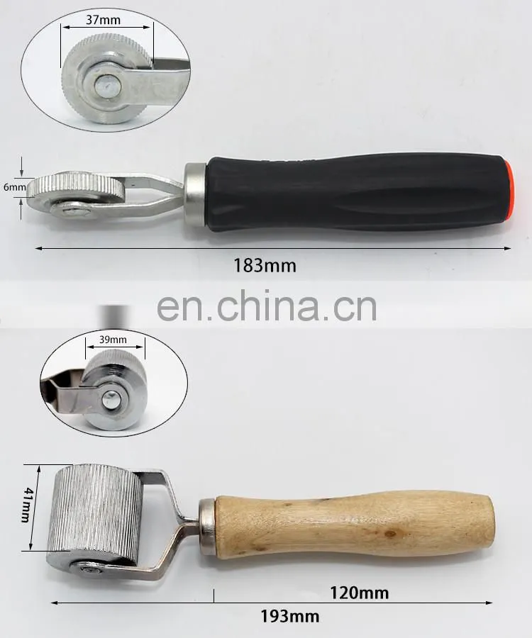 Wooden Handle and Steel Head Ball Bearing Stitcher for Tyre Tire Patch Repair Tools