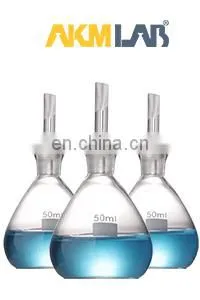 AKMLAB Laboratory Glass Pinometer/Pycnometer/Specific Gravity Bottle