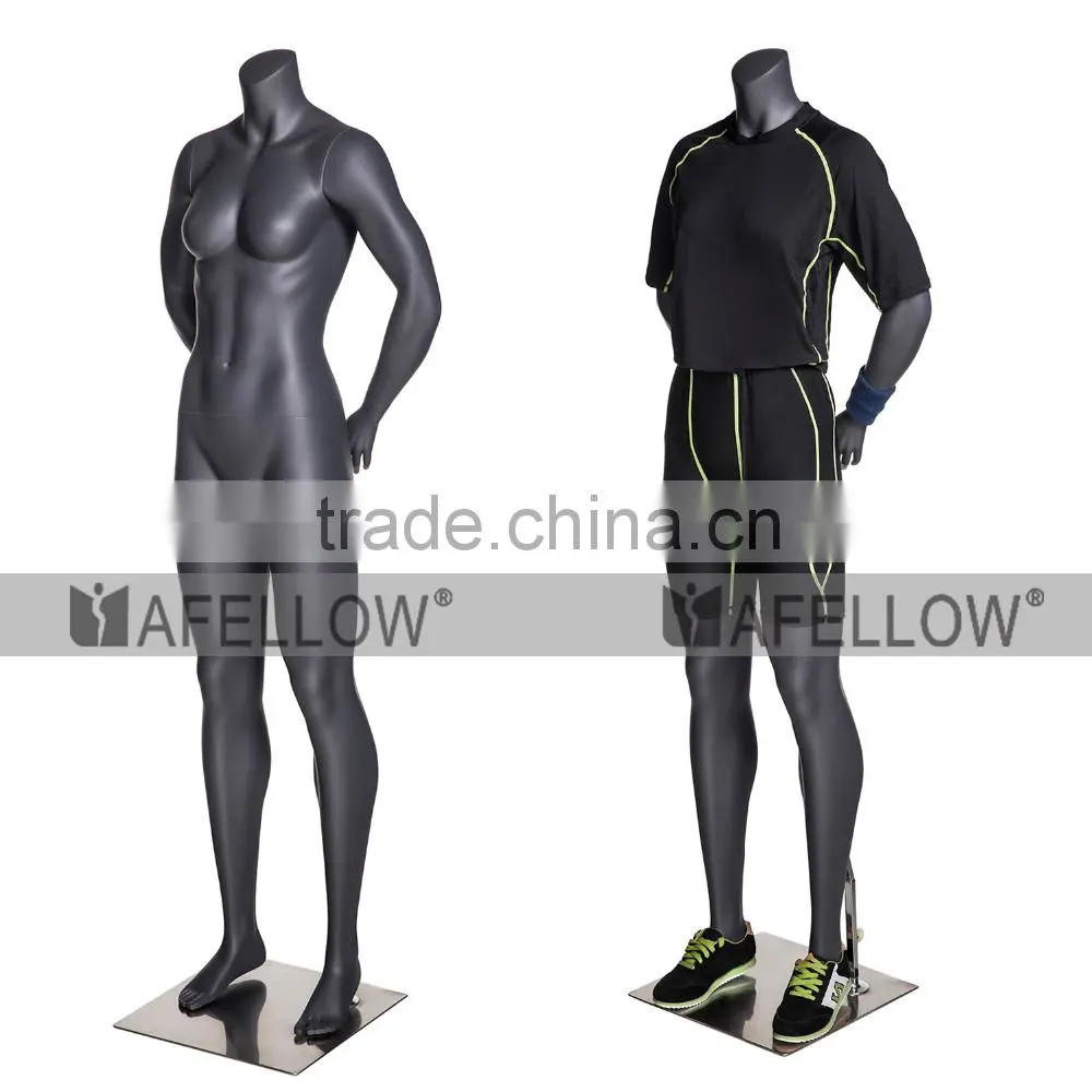 female sport mannequin for window display