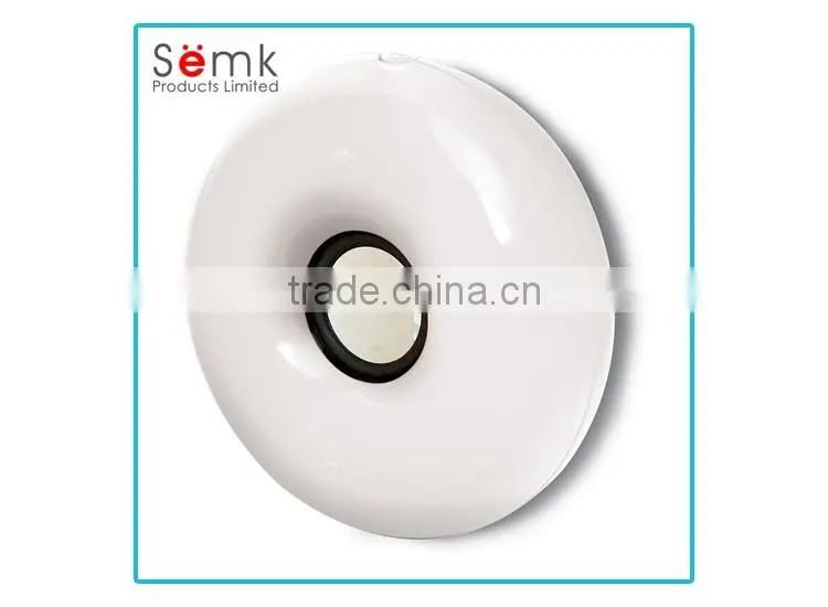 Semk design mini bluetooth stereo speaker with am fm tuner radio