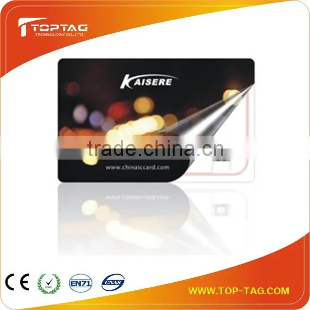 shenzhen rfid products 125KHz rfid card ,PVC/PET/ PETG smart card