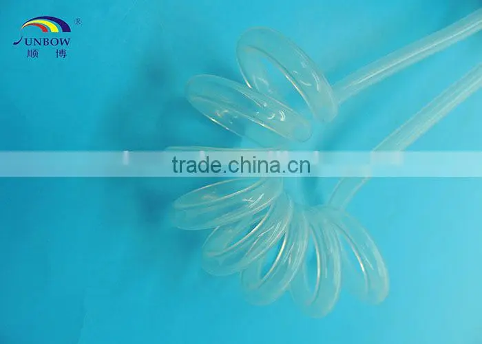 4*6mm fep material sprial clear tube