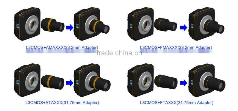 L3CMOS C-mount USB3.0 CMOS Micrscope Camera