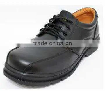 Made in Taiwan High Quality Brand Low Cut Black steel toe Leather Industrial Safety Shoe