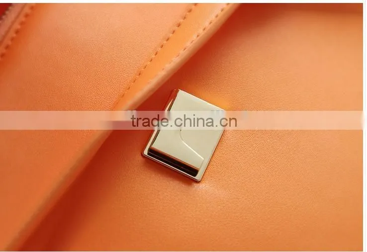2016 Guangzhou New Fashion Genuine Nappa Leather PU leather Belt Bags Shoulder Bag Handbag for woman