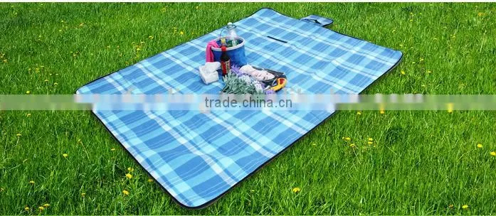 Sky Blue Waterproof Camping Mat for Outdoors and tent 200x150cm