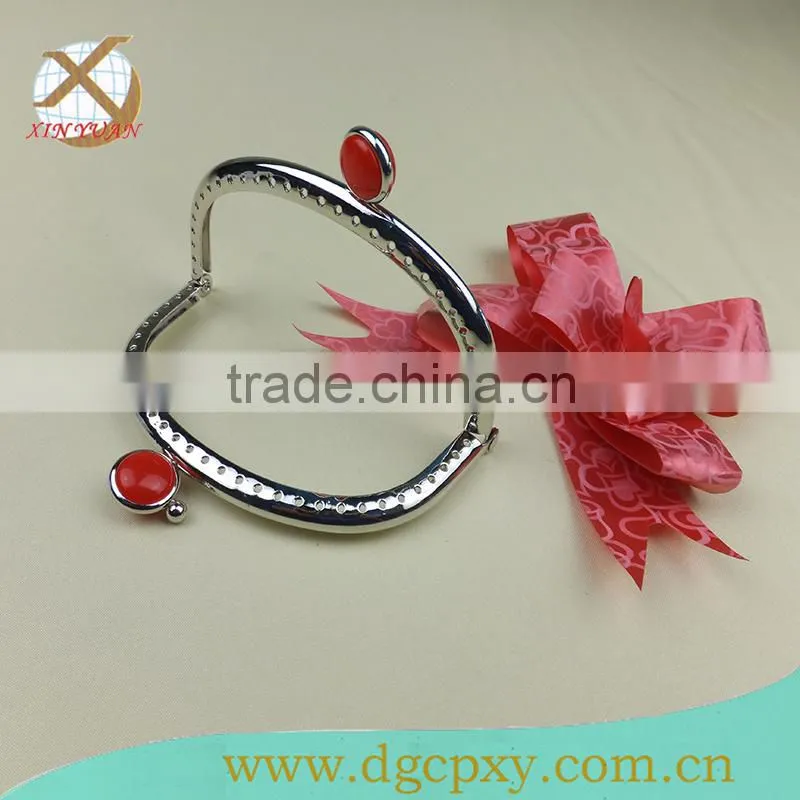 white black red color metal frame for small purse