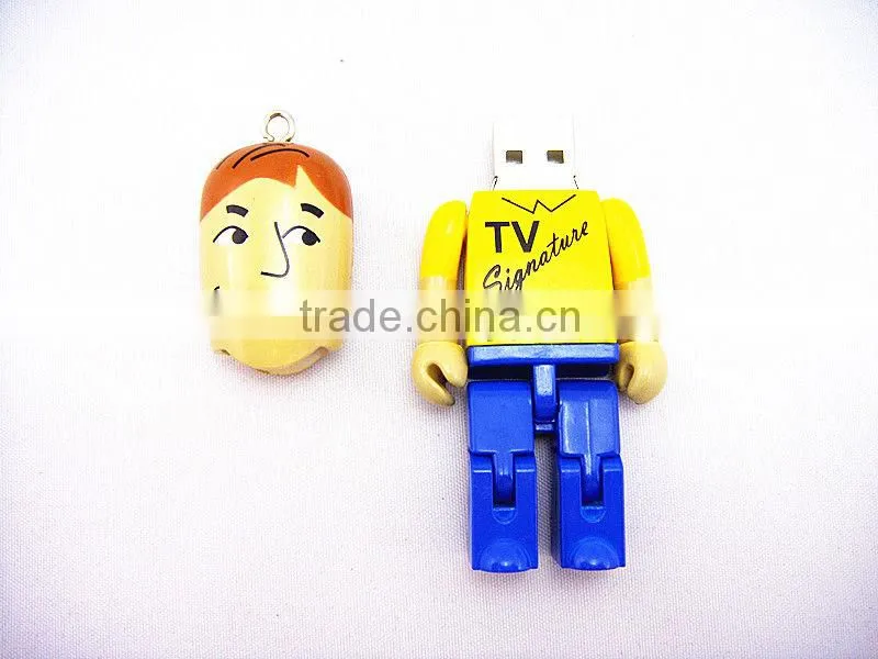 Flash Memory 8GB people Cartoon USB Flash Memory