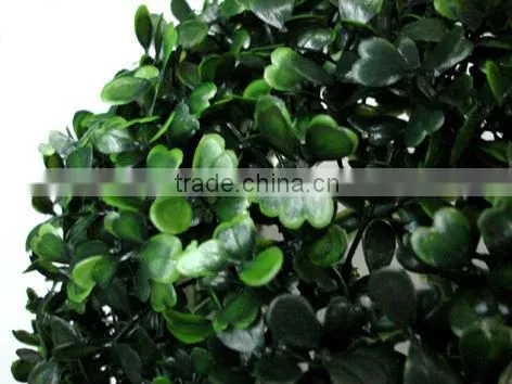 Factory cheap artificial green grass fence artificial grass hedge wholesale