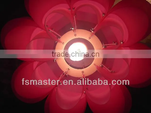 Colorful flower design home appliance ceiling light
