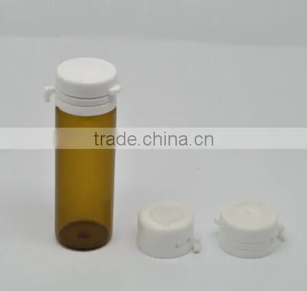 8ml pharmaceutical amber test vial,glass testing vial