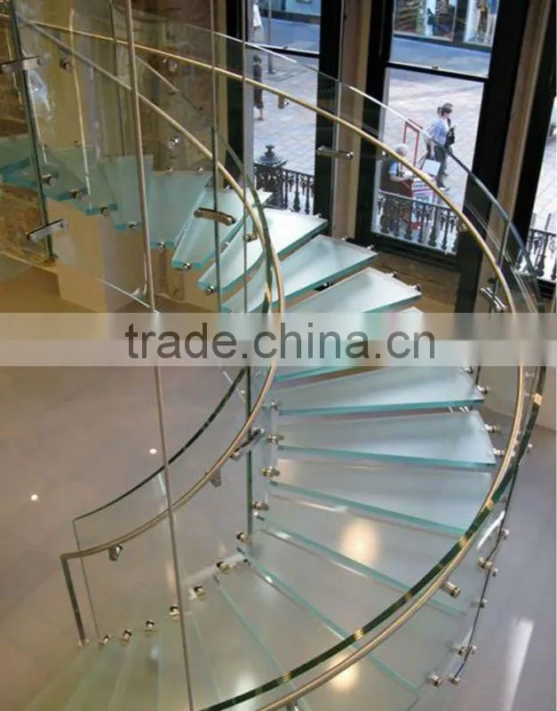 high quality laminated glass for stair