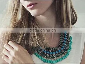 Fashion Necklaces 2016 Necklaces Jewelry Type Latest Design Beads Necklace Statement Necklaces