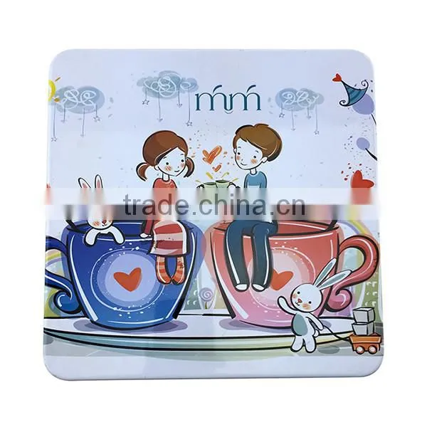 Tinplate metal type and metal material cosmetic box