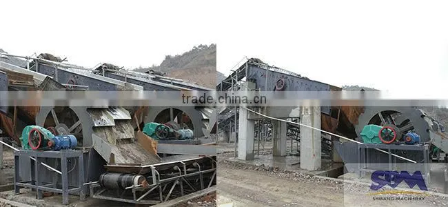 SBM German technical and low price washer machine for sand/stone