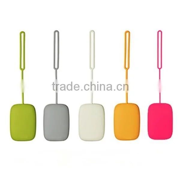 Custom Logo Pringfting Card Bag Silicone Key Bag