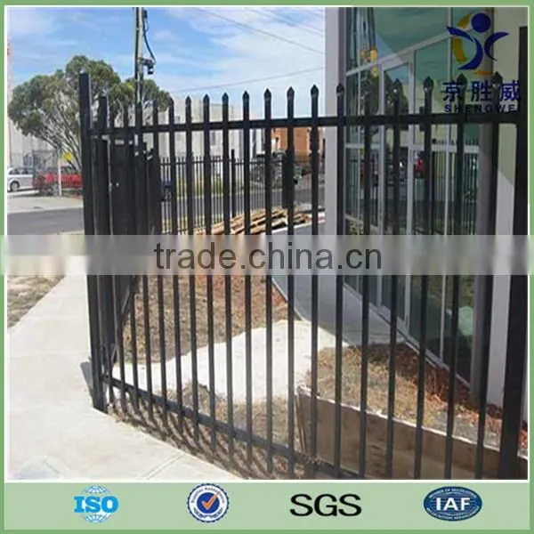 High quality safety cheap wrought iron tube fence