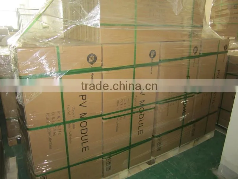 poly 160W solar panel with high quality