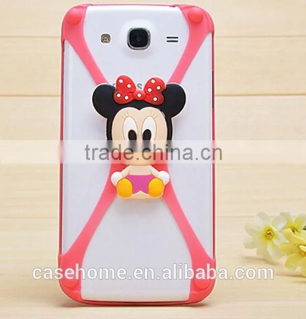 Universal silicon phone case for samsung/iphone
