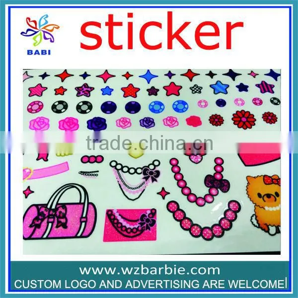 Twinkle little star ,shark ,elephant printed stickers