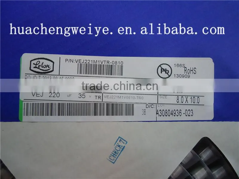 SMD Aluminum electrolytic Capacitors 220UF 35V 8*10