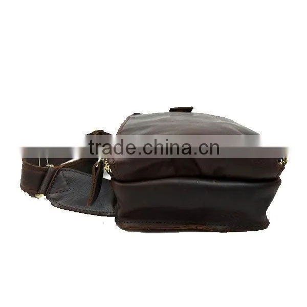 The great popular men leatehr waist bag the leather chest belt bag wholesale