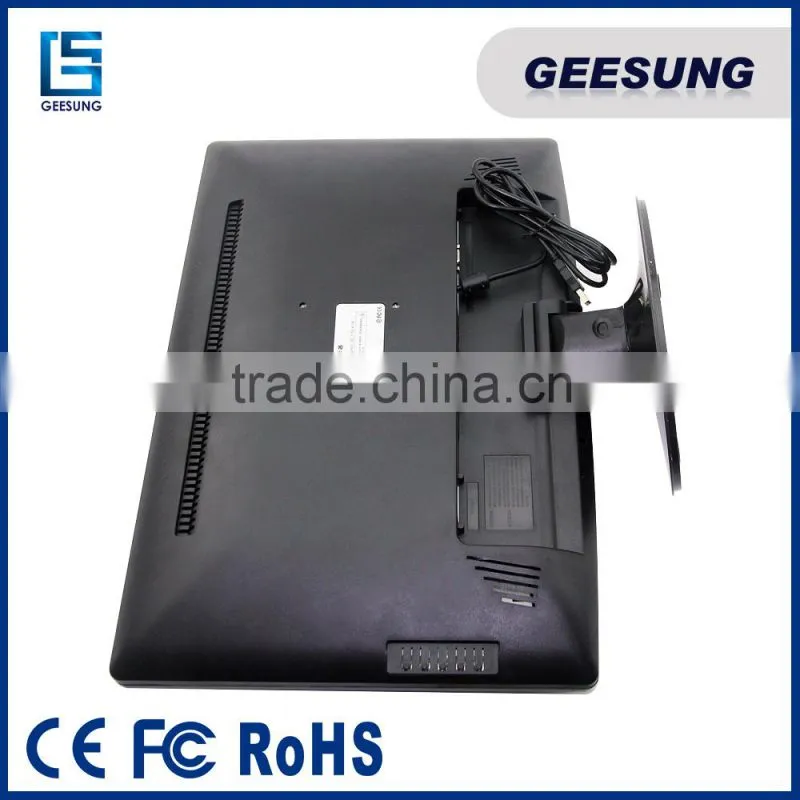 22 Inch LCD Monitor 5 Wire Resistive Touch Monitor With VGA+HDMI+AV Ports