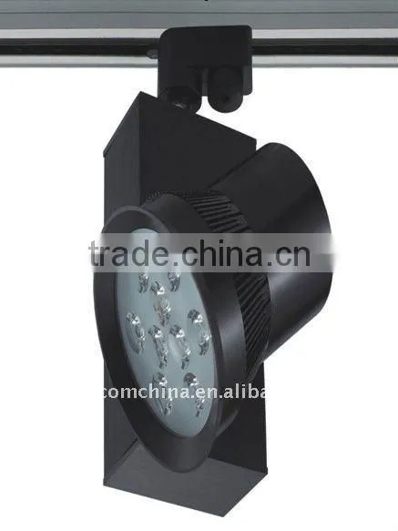 black waterproof spotlight fixture