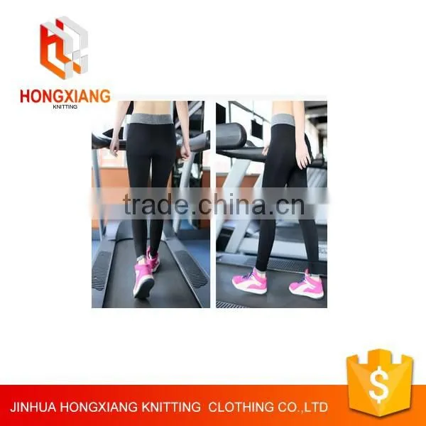 New design sexy sports pants slim cotton yoga pants women