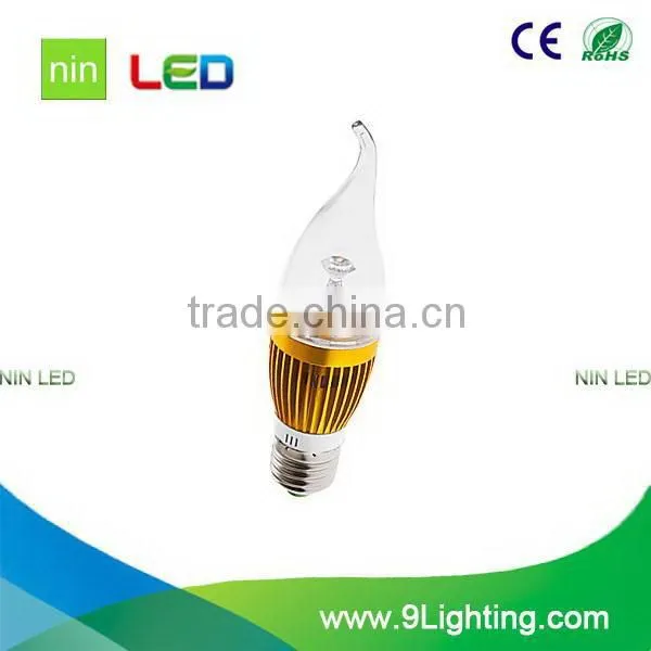 New style hot sell led candle light high quality filament