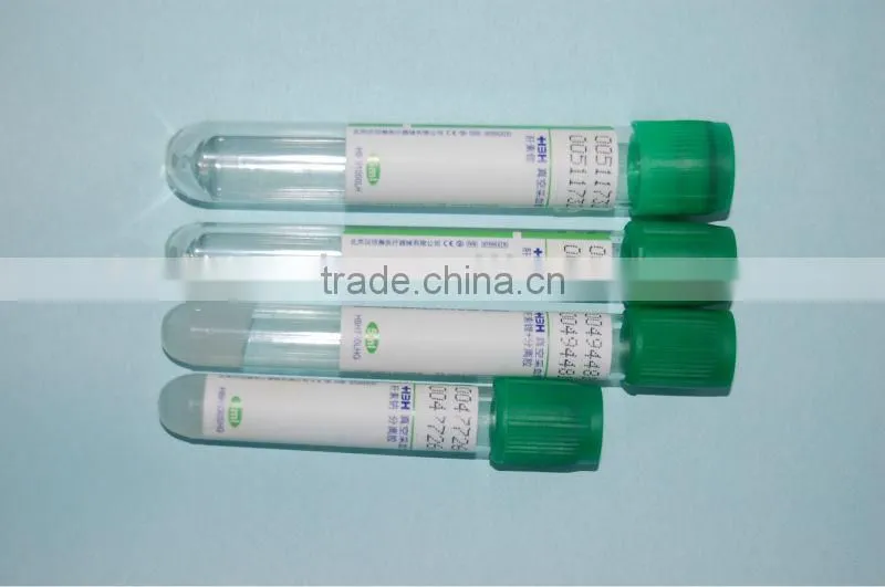 Vacuum blood collection Heparin tube