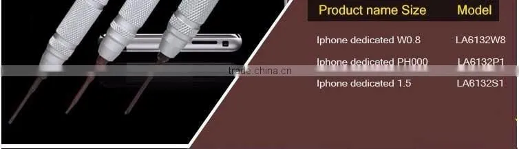 High quality S2 alloy steel Precision screwdriver for phone and computer repairing