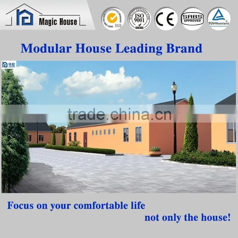Customized fast assembling low cost light steel framing prefab office