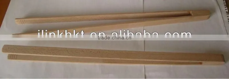 Mini Wooden Bamboo Tong