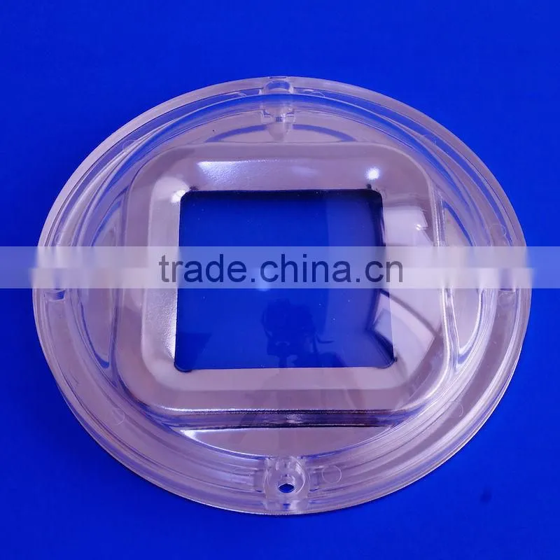 120mm diameter 100w high bay light led pc lens