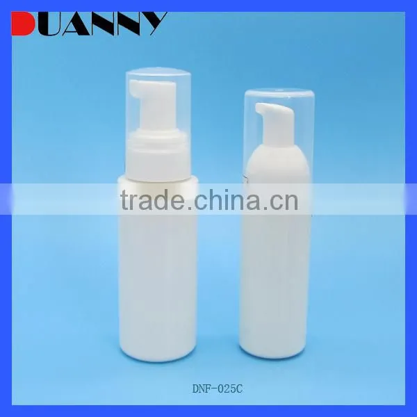 WHITE FROSTED PET FOAM BOTTLES,FOAM APPLICATOR BOTTLE
