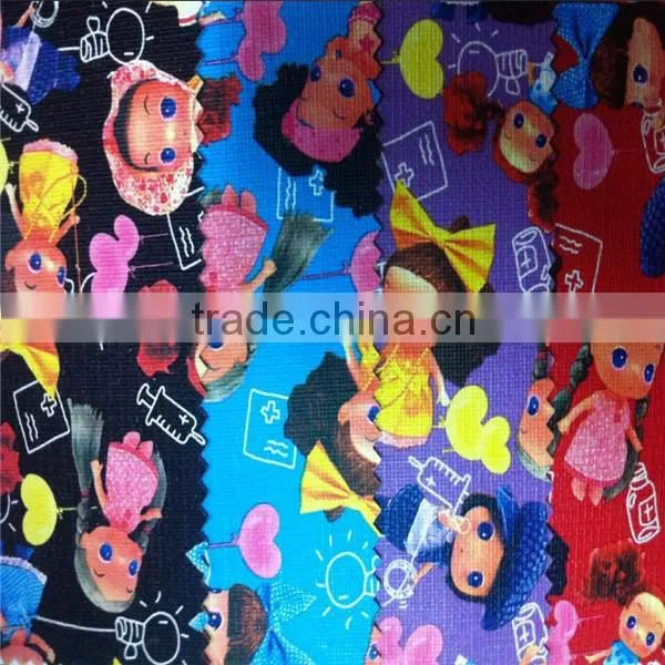 2015 new fashion synthetic leather HJ-J50038 for make up bag china factory
