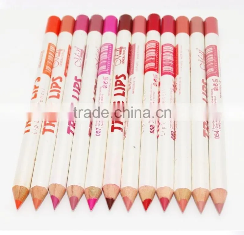 Menow P14002 Waterproof Lip Liner Pencil Women's Professional Long Lasting Lipliner 12pcs/set