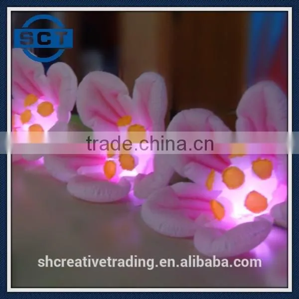 Inflatables LED Pink Flower Decorations