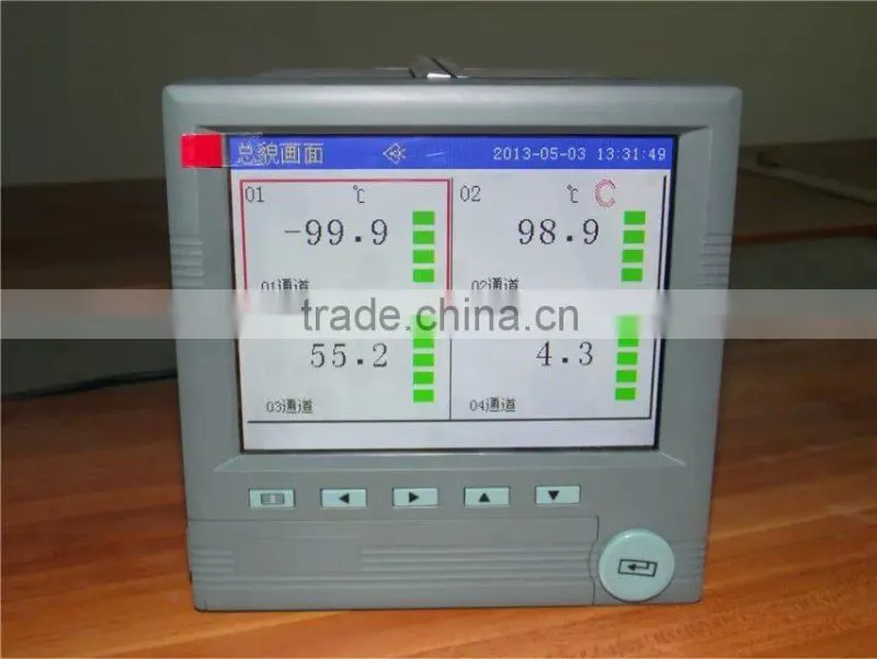 16 channel paperless chart recorder