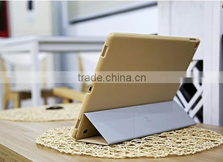 Smart leather pouch cover tablet flip case for ipad air 2