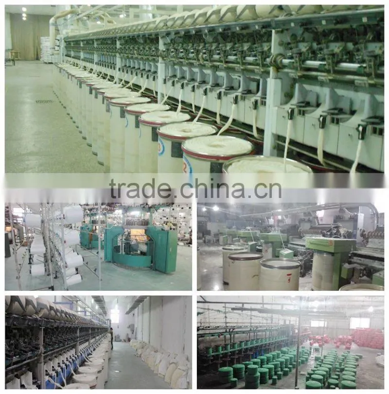 High quality white open end recycled cotton polyester knitting and weaving yarn