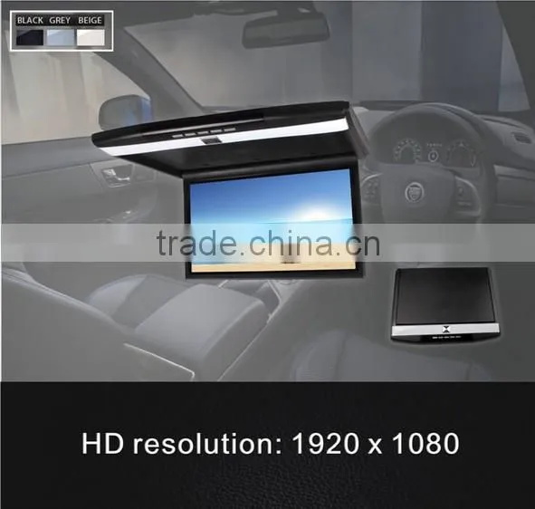 New Model 17 inch Car Roof Mount Monitor Super Thin RF-1703HDMI