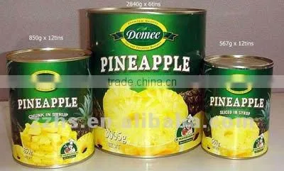 Canned Pineapple Canned Fruit