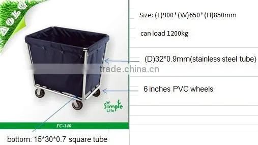 Universal Wheels Linen Laundry Trolley Wholesale