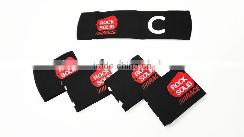 Customized soft hook and loop elastic armband